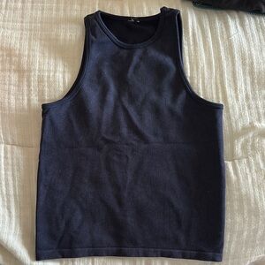 Fabletics Women's Navy Seamless Tank Top